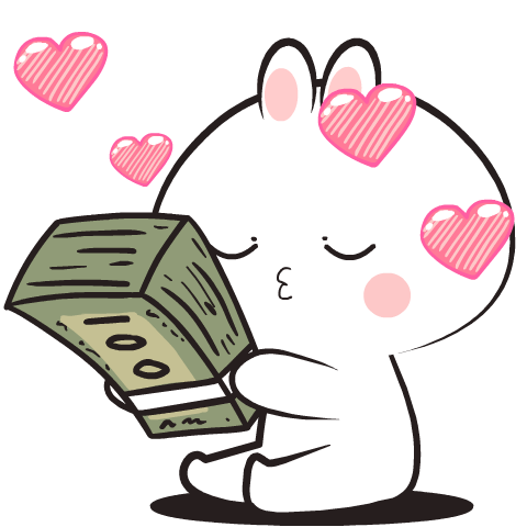 Adorable Rabbit 6 : Effect stickers