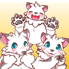 はくじゅん君のスタンプ