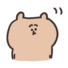 biepo ゆーるずのリアクション くまさん