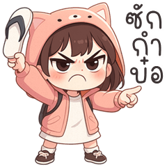 Jeeja cute girl (Kum-muang)