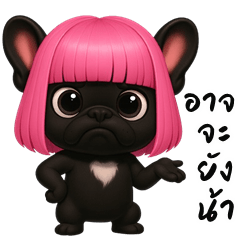 Bobo Funny Dog (Big Stickers)