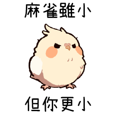 小小玄鳳❤麻雀雖小 但你更小