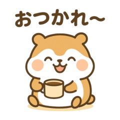 Kawaii Kororin Hamster Stickers