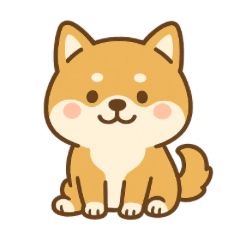 Shiba Inu Relaxed Stickers