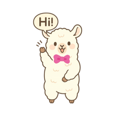 アルパカ可愛い日常スタンプ - LINE スタンプ | LINE STORE