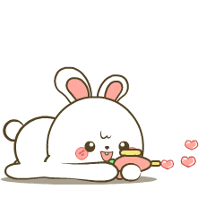 Sweet Rabbit : Animated Stickers