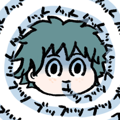 ヒロアカ好きに使って欲しいスタンプ2