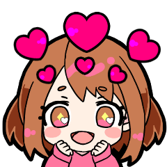 My line stickere academia