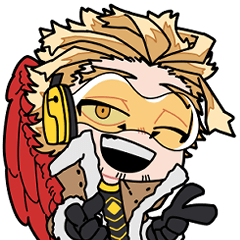 雛鳥ちゃん向けホークスのスタンプ