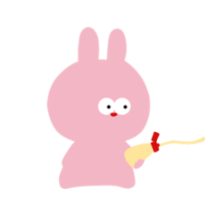 多忙な(?)うさぎスタンプ3