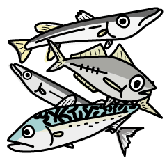 海の生きものたちで一言