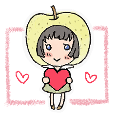 fruit girls Sticker no.1