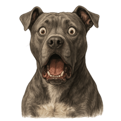 Pitbull Daily Mood Stickers