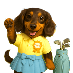 Dachshund Girls' Golf Club