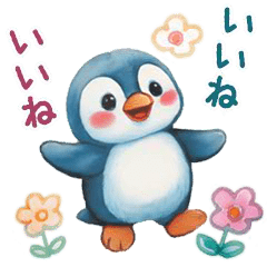 A Lovely Everyday Life with Cute Penguin