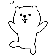 White bear lives in the city 2