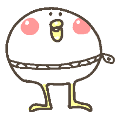 Zipper-birdy & sakura mochi