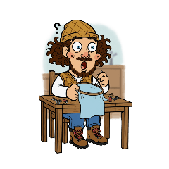 クロダ先生はお裁縫が大好き #01