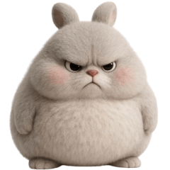 Chubby Rabbit Tuatung (No text)