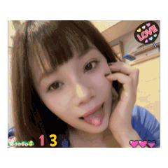 小朋友可愛貼貼