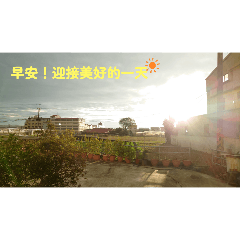 Daily weather greetings