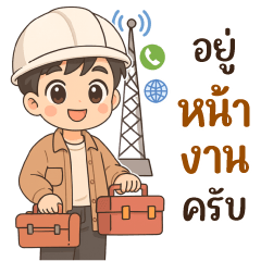 หนุ่มวิศวกรโทรคม | ทำงาน สุภาพ มืออาชีพ