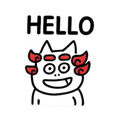 シーサースタンプ。