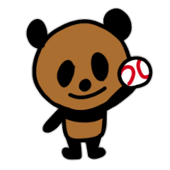 A sunburned panda's holiday