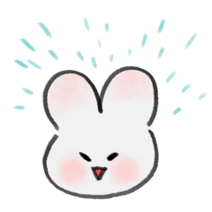 Personally cute rabbit