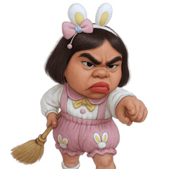 嚴肅臉女孩 2 (NT)