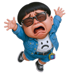 酷炫西瓜皮髮型男孩 (NT)