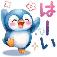 Lovely Everyday Life with Cute Penguins