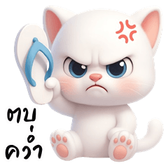 The cheeky Cat (Big Stickers)