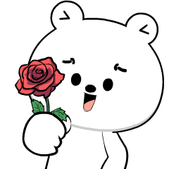 Weird White Bear 2 : Effect stickers