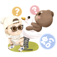 可愛媽寶熊繪本實用句