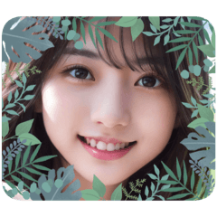 毎日AI美人スタンプ‪☆15