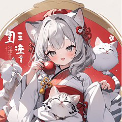 [BIG] Sabatora貓女孩♡年末年初（轉售）