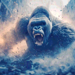 めちゃくちゃ怒ってるゴリラ