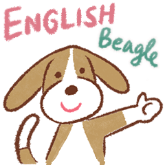 Friendly beagle English ver.