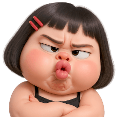 Chubby Girl Funny face143(BIG)TW