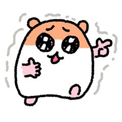 写真撮りに行くハムスター