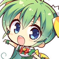 在活動中也可以使用的★「蜜瓜醬」貼圖