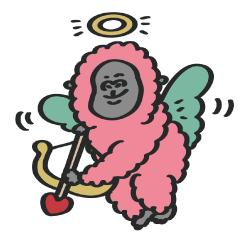 pink with Gorilla (ver.2)