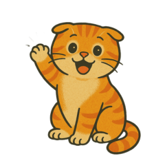 レトロねこスコ：毎日スタンプ