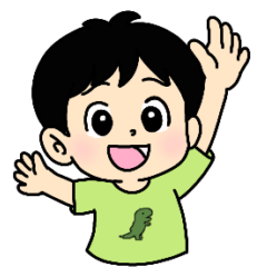 困り眉の男の子のスタンプ