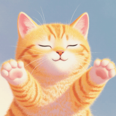 Twilight Cat Sticker