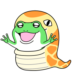 Moving Frog Almost Swallowed silent