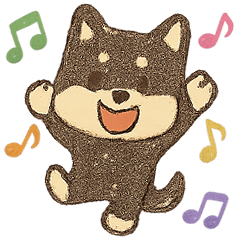 うきうき！しばいぬスタンプ