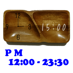 The simple clock sticker (PM)