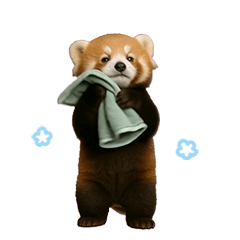 動く！レッサーパンダBABY